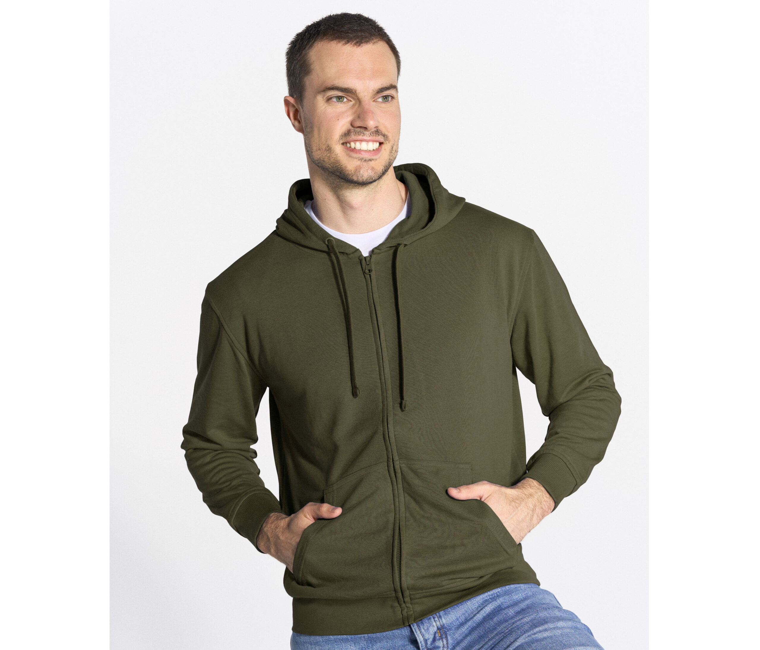 Sweatjacke mit Kapuze